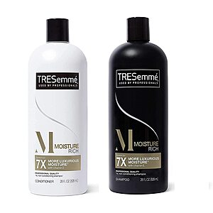 28-Oz Tresemme Shampoo or Conditioner (Various) 2 for $3 + Free Store Pickup