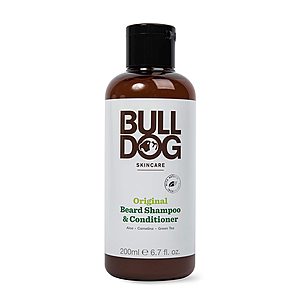 Bulldog Men's Skincare: 1-Oz Beard Oil $4.25, 6.7-Oz Beard Shampoo and Conditioner $4.50 w/ Subscribe & Save