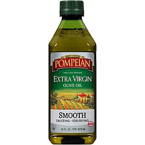 48-Oz Pompeian Organic Extra Virgin Olive Oil $7.70 & More w/ S&S