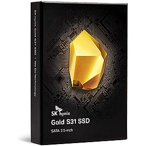 1TB SK hynix Gold S31 2.5" 3D NAND Internal Solid State Drive $83.99 & More + Free Shipping