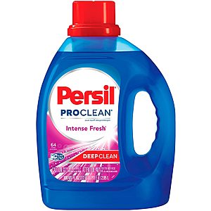 100-Oz Persil ProClean Liquid Laundry Detergent (Original or Intense Fresh) 3 for $25.90 & More + Free S&H