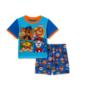 2-Pc Toddler Boys' or Girls' Character Pajama Sets: Paw Patrol, Disney Frozen, Minnie Mouse & More $7 Each + FS w/ Walmart+ or FS on $35+