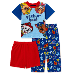 Paw Patrol Toddler Boys' Cotton Knit Pajama Set $8 & More
