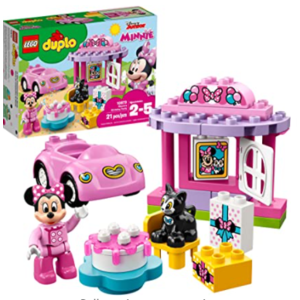 21-Pc LEGO DUPLO Disney's Minnie's Birthday Party Building Blocks w/ Minnie & Figaro The Cat Figure $10 + FS w/ Walmart+ or FS on $35+