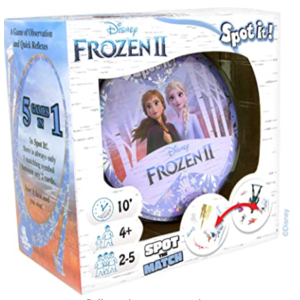 Spot It! Disney Frozen II Card Game Game $5.39 + Free Shipping w/ Walmart+ or Free Shipping on $35+