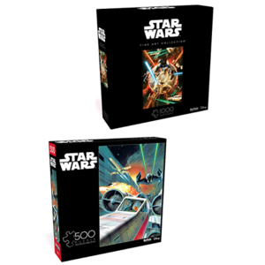 B1G1 30% Off Star Wars Jigsaw Puzzles: 500-Pc Use The Force, Luke & 1000-Pc Star Wars #1 Comic Variant Cover $15.28 ($7.64 Ea) & More + FS w/ Amazon Prime or FS on $25+