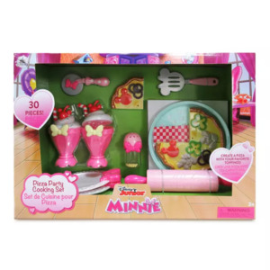 shopDisney: 30-Piece Minnie Mouse Pizza Party Cooking Playset $17.60 & More + Free Shipping