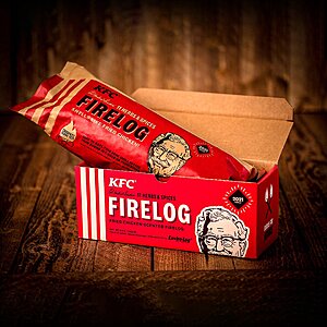 2021 Enviro-Log KFC 11 Herbs & Spices Firelog $3.48 + FS w/ Walmart+ or FS on $35+