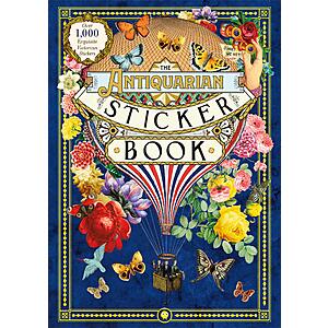 The Antiquarian Sticker Hardcover Book (Over 1,000 Exquisite Victorian Stickers) $10.35 + FS w/ Amazon Prime or FS on $25+