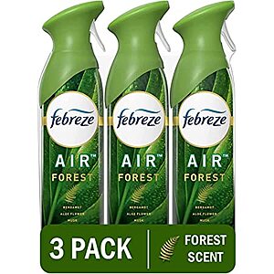 3-Count 8.8-Oz Febreze Unstopables Air Freshener Spray (Various Scents) from $7.40 ($2.47 each) + Free Shipping w/ Prime or on $25+