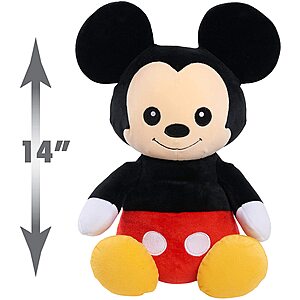 14" Disney Classics Weighted Plush Toy (Mickey Mouse) $7.30 + FS w/ Amazon Prime or FS on $25+