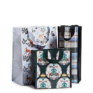 Vera Bradley Outlet: 3-Pc Factory Style Market Tote Set $6.65, Factory Style Zip ID Case (various) $2.45 & More + Free Shipping on $35+