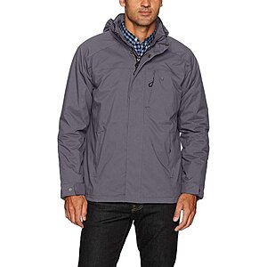 IZOD Men's Polar Fleece Lined Midweight Jacket or Quilted Puffer Jacket (Red) $25 & More
