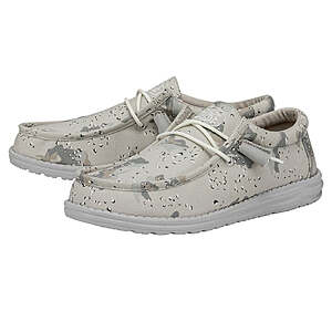 Hey Dude Shoes Extra 40% Off Select Sale Styles: Men's Wally Camouflage $21 & More