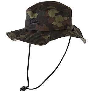 Quiksilver Men's Bushmaster Bucket Hat (Camo, S/M or XXL) $12.71 + Free Shipping w/ Prime or on $35+