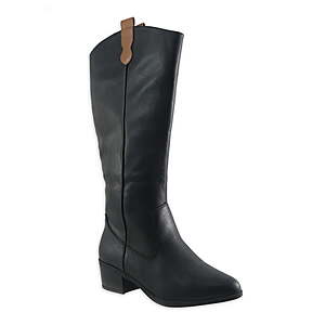 The Pioneer Woman Women's Boots: Tall Riding Boots From $10.57, Embroidered Mid-Calf Cowboy Boots From $11.96 + FS w/ Walmart+ or on $35+