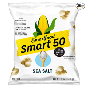36-Count 0.5-Oz Smart50 Popcorn (Sea Salt) $9.80 w/ S&S + Free S/H