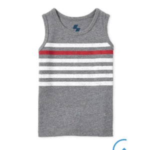The Children's Place Up to 80% Off Sale: Toddler Boys' Striped Tank Top $2 & More + Free S/H