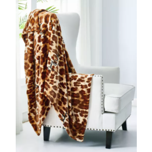 50" x 70" Juicy Couture Plush Throw Blanket (various) $15.74, 50" x 70" Berkshire VelvetLoft Woodgrain Throw Blanket (2 colors) $14.24 & More + Free S/H on $25+