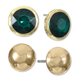 2-Pc Style & Co Gold-Tone Stud Earrings Set $4.33, 15-Pc Style & Co Gold-Tone Bangle Bracelet Set $5.83 & More + Free Store Pickup at Macy's or FS on $25+