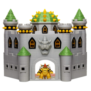 Super Mario Nintendo Deluxe Bowser's Castle Playset w/ Authentic In-Game Sounds & 2.5" Bowser Figure $29.62, Hot Wheels Mariokart Track Set $15 + FS w/ Prime or FS on $25+