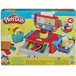 Play-Doh Kids' Cash Register Toy w/ Fun Sounds, Accessories & 4 Play-Doh Cans $5.02 + Free S/H w/ Prime or FS on $25+