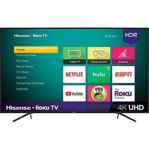 Hisense - 75" Class - LED - R7E Series - 2160p - Smart - 4K UHD TV with HDR - Roku TV $699.99