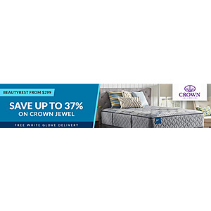 US-Mattress: Beautyrest Foam from $299 + Sealy Crown Jewel from $499. Free Delivery.