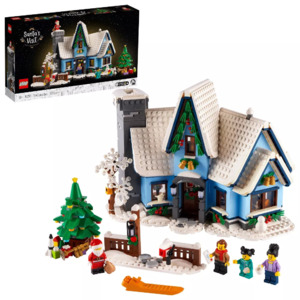 LEGO Icons Santa Visit Christmas House Décor Set 10293 - $75.99 Target