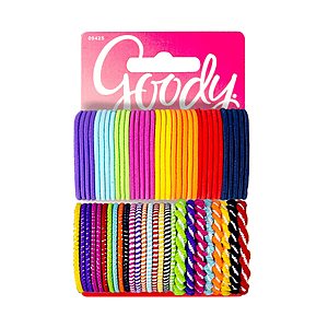 60-Piece Goody Girls' Ouchless Hair Elastics $2.73 w/ S&S and more + Free Shipping w/ Prime or on $25+