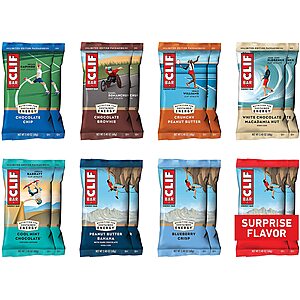 16-Count 2.4-Oz Clif Bar Energy Bars (Variety Pack) $13 w/ S&S + Free Shipping w/ Prime or on $25+