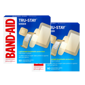 80-Count Band-Aid Tru-Stay Sheer Adhesive Bandages 2 for $4.20 w/ S&S and More + Free Shipping w/ Prime or on $25+