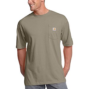 Carhartt Men's K87 Workwear Pocket Short Sleeve T-Shirt (Various) $12.75 + Free S&H on $50+