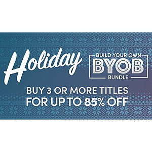Humble Bundle - Holiday Build Your Own Bundle  $2+
