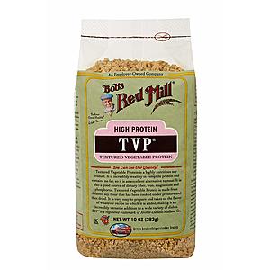 4-Pack 10-Ounce Bob's Red Mill Textured Vegetable Protein $7.25 w/ S&S + Free S&H