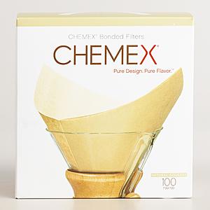 Chemex Unbleached Coffee Filters 100 Count -  $7.29  AFTER PROMO CODE EBF20