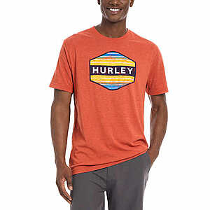 Costco Members: Hurley Men's Graphic Tee (Red or Blue): 10 for $29.90, 5 for $14.95, 2 for $8 + Free Shipping