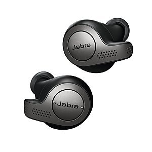 Jabra Elite 65t True Wireless Earbuds (Refurbished) + $6.05 Rakuten Points $50 + Free Shipping