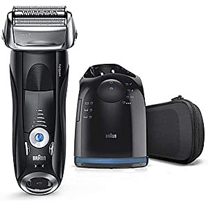 Amazon: Braun Series 7 7880CC Electric Shaver With Precision Trimmer, Rechargeable, Wet & Dry Foil Shaver, Clean & Charge Station & Travel Case $139.94 & MORE