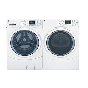 GE Front Load Washer w/Steam GFW450SSMWW stackable and/or GE Front Load Dryer w/Steam GFD45ESSMWW $598/each or Less, Buy pair get $75 GC, Free Delivery