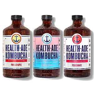 Health-Ade 35% Off Sitewide Coupon: 12-Pack 16-Oz Health-Ade Kombucha (Various) $31.20 & More + Free Shipping