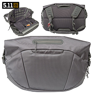 5.11 Tactical Covert Box Messenger Bag (storm) $28 + Free Shipping