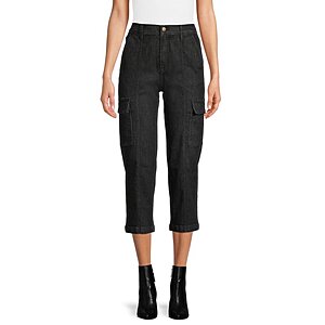 Time and True Women's Jeans: Mid Rise Straight (various) $6, Cargo (various) $5, High Rise Bootcut (various) $6 + Free Shipping w/ Walmart+ or on orders $35+
