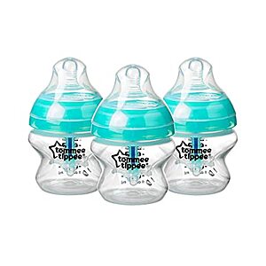 3-Count 5-Oz Tommee Tippee Advanced Anti-Colic Baby Bottles w/ Heat-Sensing Technology $11.05 + Free Shipping w/ Prime or on $25+