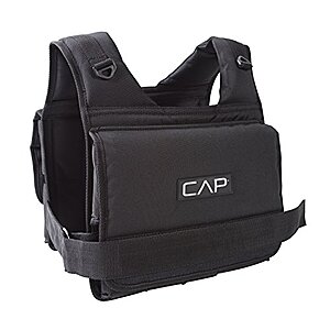 20-Lb CAP Barbell Adjustable Weighted Exercise Vest (Black) $34.65 + Free Shipping