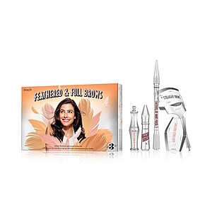 5-Piece Benefit Cosmetics Feathered & Full Brows Set (shade 3 light brown) $20.40 + 6% Slickdeals Cashback (PC Req'd) + Free Store Pickup at Macys or F/S on orders $25+
