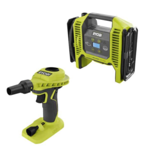 ONE+ 18V Cordless Inflator/Deflator and High Volume Inflator (Tools Only) $69