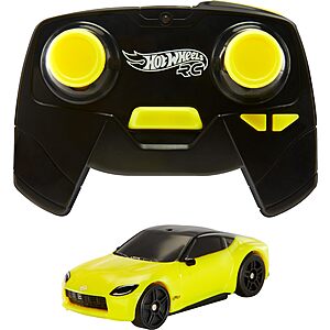 Hot Wheels 1:64 Scale RC Toy Car, Remote-Control Nissan Z for On- or Off-Track Play $12 + Free Shipping w/ Prime or on $35+ $11.99
