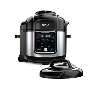 Ninja Foodi 12-in-1, 8 Quart XL Pressure Cooker Air Fryer Multicooker, OS401 $99 at Walmart