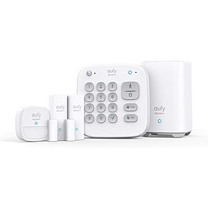 Eufy 5-Pcs Wireless Alarm System Kit $40 off with code @ ebay Eufy Official Store $119.99 (reg. 159.99)